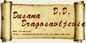 Dušana Dragosavljević vizit kartica